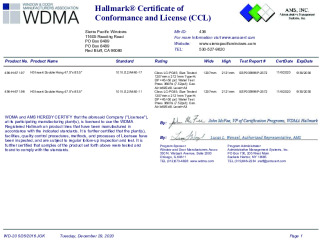 PR CERTIFICATE FL38003 R0 C CAC 436-671.97-.98