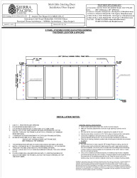 PR Instl Docs FL38032 R0 II Clad Multi-Slide Plus WDMA Installation Instructions 60108 XXXXO .35-.40