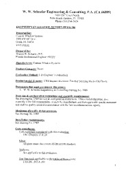 PR TECH DOCS FL38053 R0 AE EVALUATION REPORT WWS-386