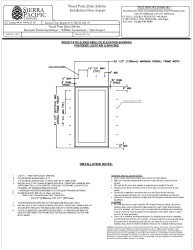 PR Instl Docs FL38054 R0 II Wood Patio Slider Sideleite 429-H-470.22-26 L7587.01