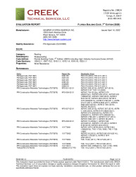 PR Instl Docs FL38133 R3 II KSA21001.3 Eval Report Waterproofing final