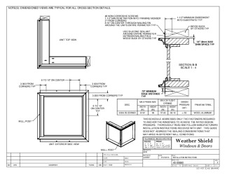 PR Instl Docs FL38157 R0 II FL38157 6R0 II 45-00690 Direct Set Corner Window 8306
