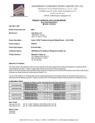 PR TECH DOCS FL38693 R0 AE FLORIDA APPROVAL EVALUATION REPORT S-S