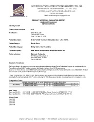 PR TECH DOCS FL38755 R1 AE FLORIDA APPROVAL EVALUATION REPORT