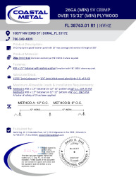 PR TECH DOCS FL38763 R1 AE 26GA 5V PLYWOOD