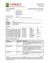 PR Instl Docs FL39113 R0 II CTL21001 2020 FBC Eval Coatings final