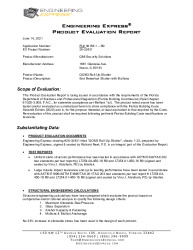 PR TECH DOCS FL39156 R0 AE  EVAL