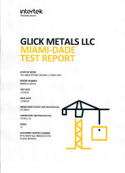 PR INSTL DOCS FL39250 R0 II INTERTEK TEST TAS100(A) K8029.01-109-18