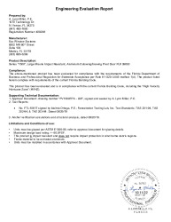 PR TECH DOCS FL39630 R3 AE ECO PV1500LMI ENG EVAL