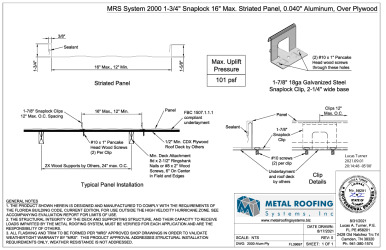 PR Instl Docs FL39697 R0 II 2000-Alum-Ply
