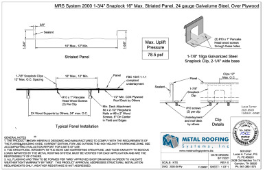 PR Instl Docs FL39697 R0 II 2000-Stl-Ply