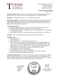 PR TECH DOCS FL39697 R0 AE EVALREPORT-2000-STL-PLY