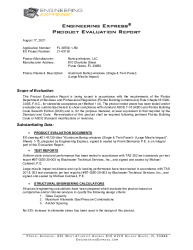 PR TECH DOCS FL39700 R0 AE EVAL