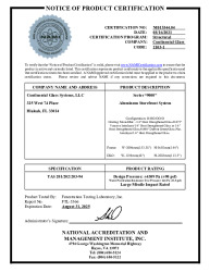 PR CERTIFICATE FL39813 R0 C CAC NI015344.04