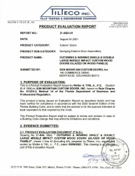 PR TECH DOCS FL39826 R0 AE SUN MOUNTAIN PER DRWG 21-044