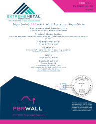 PR Instl Docs FL39837 R1 II 24ga 25ALLPBRWALL 16gaGirts