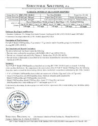 PR TECH DOCS FL40075 R4 AE IBC-2709-130-00-S EVALUATION REPORT 7-16 FL