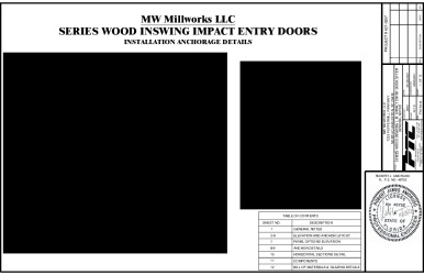 PR Instl Docs FL40150 R0 II MWM0001 Rev Wood Entry Doors IS ss