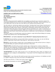 PR Instl Docs FL40168 R0 II NOA 19111805 SLA Exp230313
