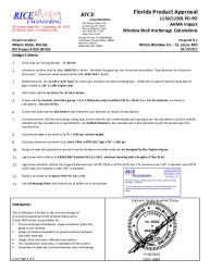 PR Instl Docs FL40255 R0 II Stamped - WKH - 2009055 - 00 1150 PO-PO Impact CALCS  11-03-2021