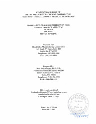 PR Instl Docs FL40264 R0 II EvaluationReportC2516 4