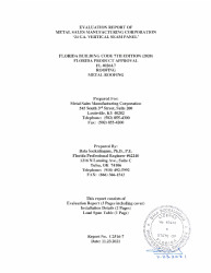 PR TECH DOCS FL40264 R0 AE EVALUATIONREPORTC2516 7