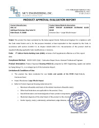 PR TECH DOCS FL40302 R0 AE EVALUATION REPORT  SPA FRENCH DOOR AD21-42 REV 12.02.2021 SS