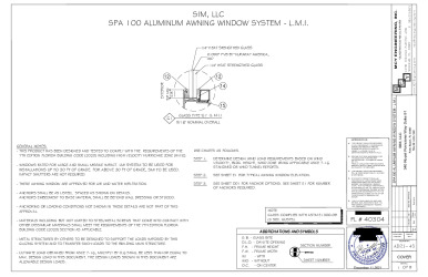 PR Instl Docs FL40304 R0 II SPA 100 Awning Window-LMI FL40304 AD21-45 REV12.03.2021-ss