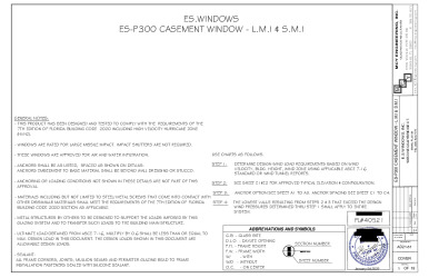 PR INSTL DOCS FL40521 R0 II ES-P300 CASEMENT LMI AND SMI FL40521 AD21-51 REV12.28.2021-SS