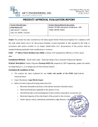 PR TECH DOCS FL40702 R0 AE EVALUATION REPORT FBC 2020 LR480 REV 02.15.2022 SS