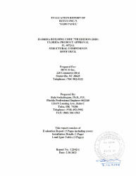PR TECH DOCS FL40724 R0 AE EVALUATIONREPORTC2542 1