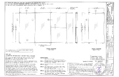 PR Instl Docs FL40967 R0 II SS - FWS-60 Hurricane CW (LMI) DWG 22-03F