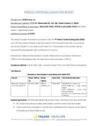 PR TECH DOCS FL40972 R0 AE ACON ISP PANEL FE EVALUATION REPORT (1)
