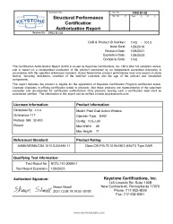 PR CERTIFICATE FL41058 R0 C CAC 1142-101 R1