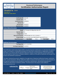 PR CERTIFICATE FL41113 R0 C CAC 1142-107 R2
