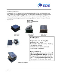 PR INSTL DOCS FL41131 R0 II COMPLETE SOLAR FAN MANUAL WITH WIFI 6