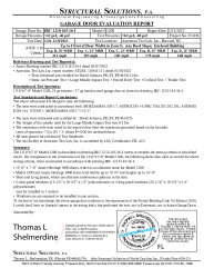 PR TECH DOCS FL41160 R1 AE IRC-1218-165-26-I EVALUATION REPORT 7-16 FL