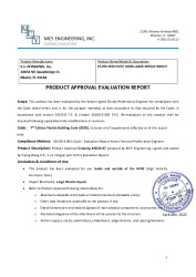 PR TECH DOCS FL41358 R0 AE EVR ES WINDOWS PIVOT DOOR LMI