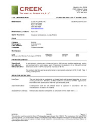 PR TECH DOCS FL41639 R0 AE GAP22001 2020 FBC EVAL UNDERLAYMENTS FINAL