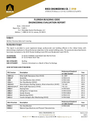 PR INSTL DOCS FL41676 R0 II BOCA 5829-1 FBC 2020