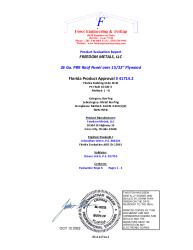 PR TECH DOCS FL41714 R0 AE 41714.2 26 GA. PBR OVER PLYWOOD SEALED