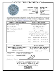 PR CERTIFICATE FL41795 R0 C CAC NI015604.13-R1