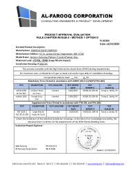 PR TECH DOCS FL41854 R0 AE SS- JAMISON OS COOLER-FREEZER DOOR (LMI)-PAE 2020