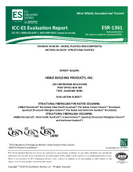 PR TECH DOCS FL3102 R2 AE ESR-1361 2018 ICC