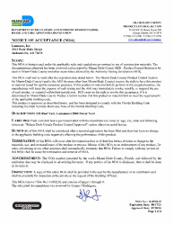 PR INSTL DOCS FL3792 R13 II LOMANCO 135-2000 - NOA 16051025