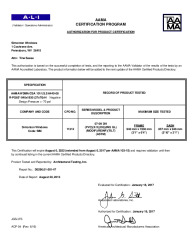 PR CERTIFICATE FL5167 R31 C CAC 07-09 DH 37X76 R PG65