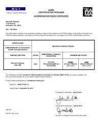 PR CERTIFICATE FL5167 R31 C CAC 42-19 DH 36X63 R PG50