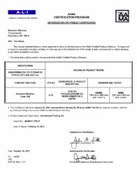 PR CERTIFICATE FL5167 R31 C CAC 43-50 DH 52X71 R35 (EXT)