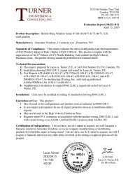 PR TECH DOCS FL5167 R31 AE EVALREPORT-IN0132-R11