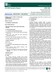 PR TECH DOCS FL6484 R6 AE ESR-1295 INSULSPAN SIP SYSTEM